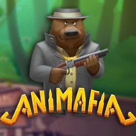 Animafia slot logo by Peter & Sons at MrPacho CasinoAnimafia