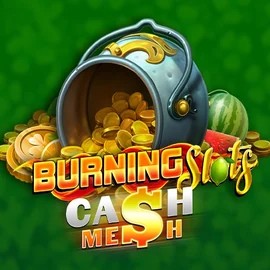 Logo of Burning Slots Cash Mesh from BF Games at MrPacho Casino