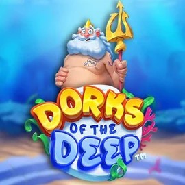 Dorks of the Deep slot logo by Hacksaw Gaming at MrPacho CasinoDorks of the Deep
