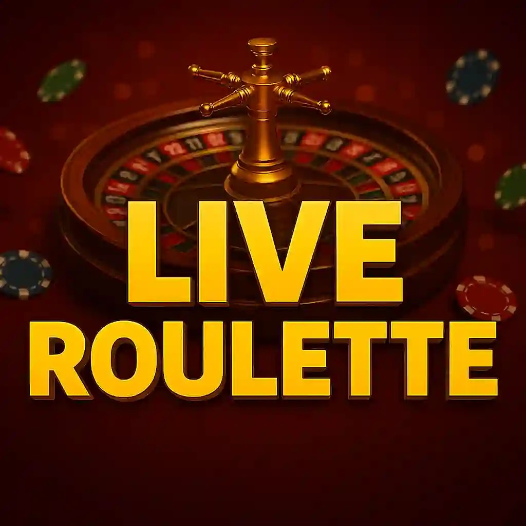 Live Roulette online game logo by Evolution on mr-pachocasino.at