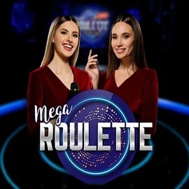 Mega Roulette logo – Live Casino by Pragmatic Play at MrPacho Casino